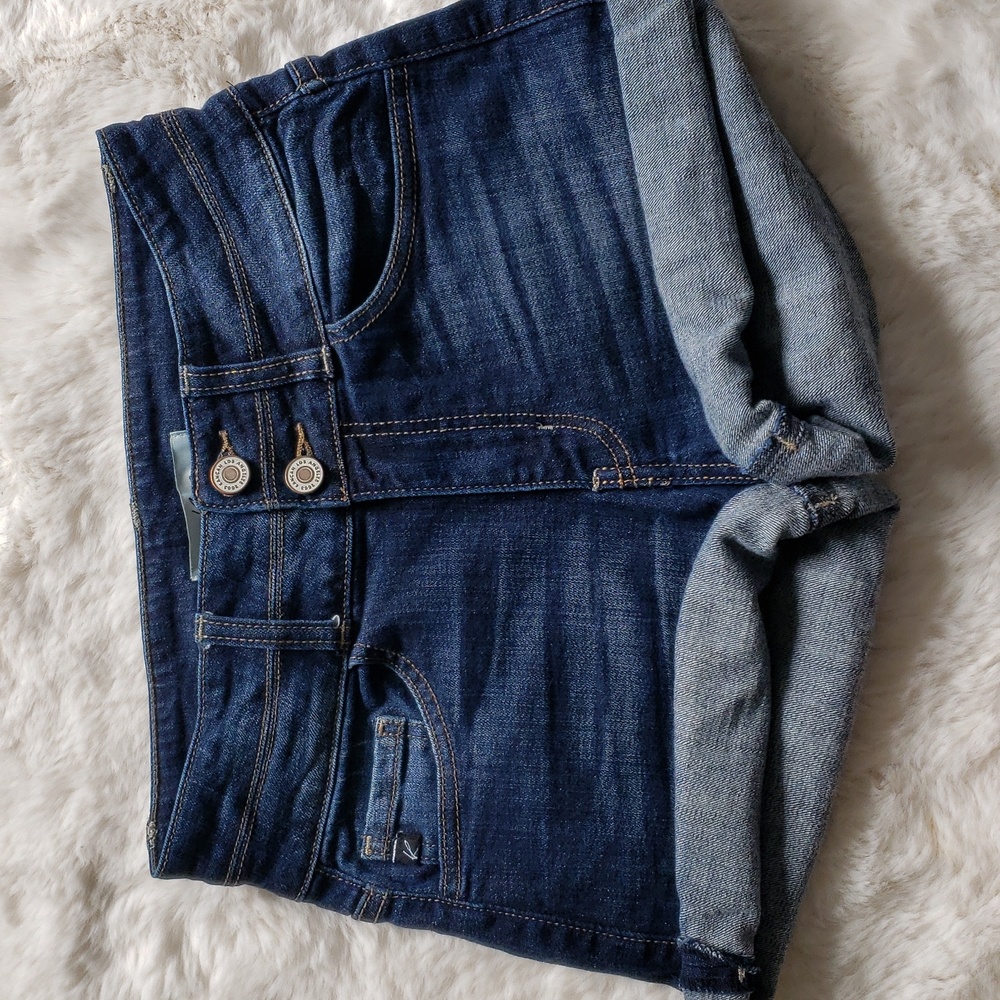 Blue jean shorts KanCan